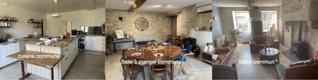 Les pièces partagées